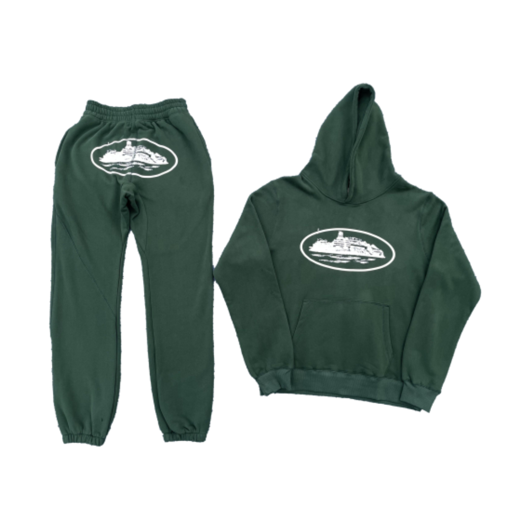 Corteiz Pine Tracksuit – Green Corteiz Pine Tracksuit – Green
