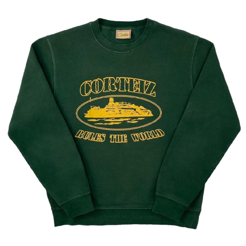 CORTEIZ ALCATRAZ SWEATSHIRT – FOREST GREEN CORTEIZ ALCATRAZ SWEATSHIRT – FOREST GREEN
