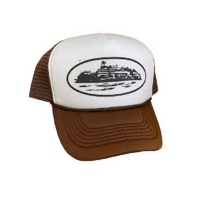 Casquette Corteiz Alcatraz Trucker Cacao Casquette Corteiz Alcatraz Trucker Cacao