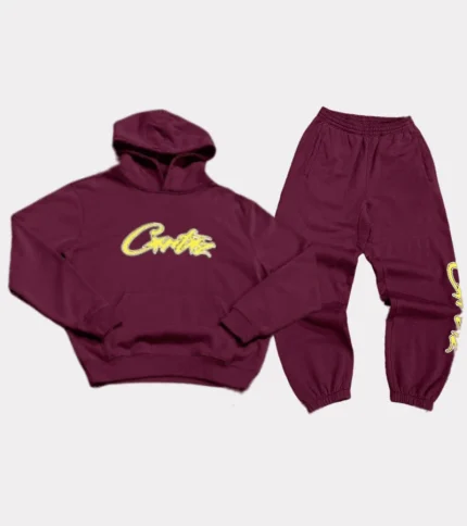 Corteiz Red Tracksuit (3)
